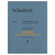 Schubert: String Quintet in C Major, post.163, D956 Schubert: String Quintet in C Major, post.163, D956