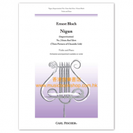 Bloch, Ernest: Nigun: No. 2 from Baal Shem for violin and piano