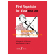 First Repertoire for Viola, Book 1
