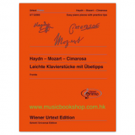 Haydn, Mozart, Cimarosa: Urtext Primo, Vol.2: 24 easy piano pieces with practising tips