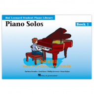 Piano Solos Book 1: Hal Leonard Student Piano Library (全新，輕微損壞)