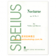 Sibelius: Nocturne Op 51 No 3 (violin and piano)