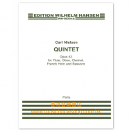 Nielsen: Quintet Op. 43 for flute, oboe, clarinet, french horn and bassoon