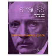 Strauss, R: Four Last Songs (high voice and piano)