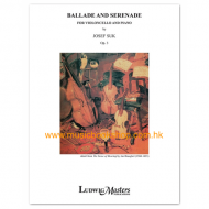Suk, Josef: Ballade and Serenade, Op. 3 for cello and piano