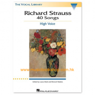 Strauss, R: 40 Songs (high voice and piano) Strauss, R: 40 Songs (high voice and piano)