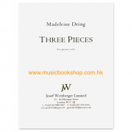 Dring, Madeleine: Three Pieces (Piano Solo)