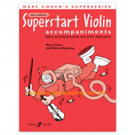 Superstart Violin Accompaniments by Mary Cohen