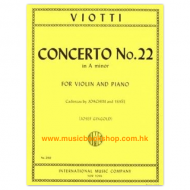 Viotti: Violin Concerto No 22 in A minor