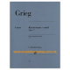Grieg: Piano Sonata in e minor op. 7 Grieg: Piano Sonata in e minor op. 7