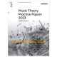 Music Theory Practice Papers 2023 Grade 2 Music Theory Practice Papers 2023 Grade 2
