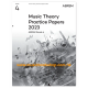 Music Theory Practice Papers 2023 Grade 4