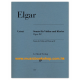 Elgar: Sonata for Violin and Piano op. 82 Elgar: Sonata for Violin and Piano op. 82