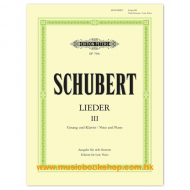 Schubert: Songs Vol.3: 45 Songs (low voice)
