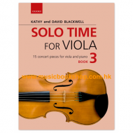 Solo Time for Viola Book 3