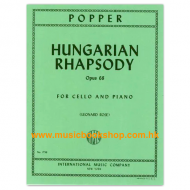 Popper: Hungarian Rhapsody Op. 68 for Cello and Piano