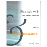 Shostakovich: Three Fantastic Dances op. 5