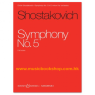 Shostakovich: Symphony No. 5 op. 47 full score