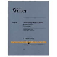 Weber: Selected Piano Works (Concert Pieces, Variations)