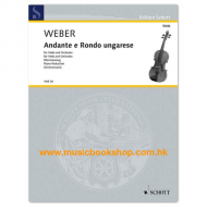 Weber: Andante and Rondo ungarese (viola and piano)