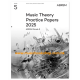 Music Theory Practice Papers 2025 Grade 5