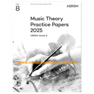 Music Theory Practice Papers 2025 Grade 8