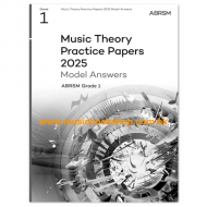 Music Theory Practice Papers 2025 Model Answers Grade 1