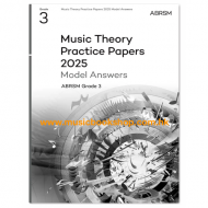Music Theory Practice Papers 2025 Model Answers Grade 3