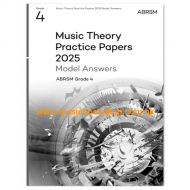 Music Theory Practice Papers 2025 Model Answers Grade 4