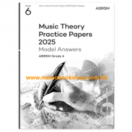Music Theory Practice Papers 2025 Model Answers Grade 6