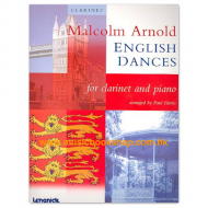 Arnold, Malcolm: ENGLISH DANCES for clarinet and piano