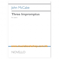 McCabe, John: Three Impromptus for Piano Solo