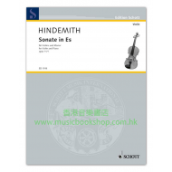 Hindemith: Sonata in Eb, Op.11/1 for violin and piano (全新，輕微損壞)