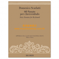 Scarlatti, D: 60 Sonate per clavicembalo antologia dall'edizione critica di Emilia Fadini Scarlatti, D: 60 Sonate per clavicembalo antologia dall'edizione critica di Emilia Fadini